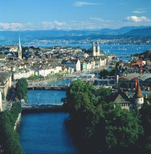 旅游, 瑞士, 视图