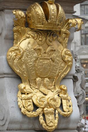 维也纳, 双鹰, 徽章, 建筑, 雕塑, 雕像