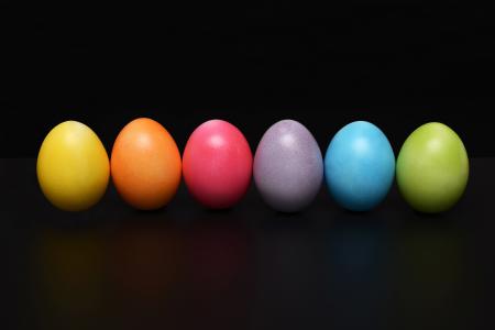 复活节彩蛋, 多彩, 复活节, 复活节快乐, 颜色, 复活节主题, 甜