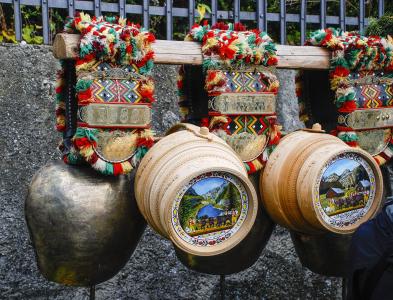 阿彭策尔, 瑞士, 在传统的, 奶酪模具, 母牛响铃, 文化