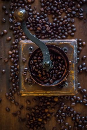 咖啡, 磨床, 旧咖啡研磨机, 咖啡厅, 咖啡因, 饮料, 咖啡豆