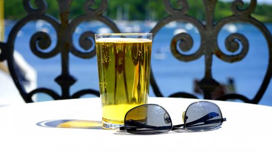 啤酒, 玻璃, 啤酒杯, 酒精, 啤酒, 黄色, 茶点