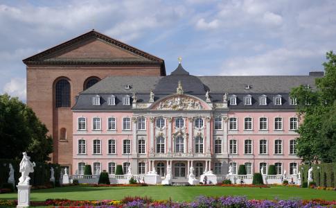 宫, 特里尔, 德国, 建筑, 建设, 选民, 外观