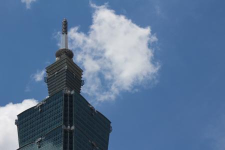 台北101, 建设, 摩天大楼