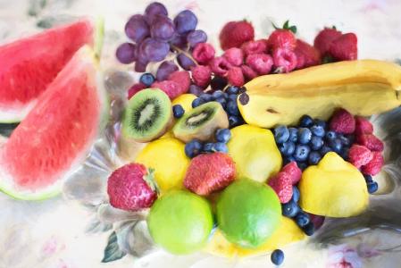 新鲜水果, 西瓜, 食品, 甜, 健康, 自然, 新鲜