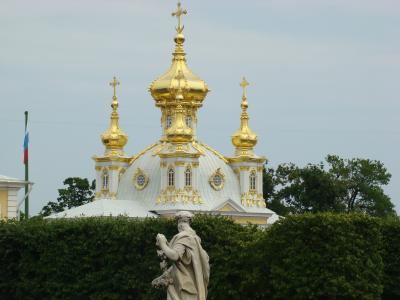 圆顶, 黄金, 白色, 圣彼得堡, 小贴士, 三重奏