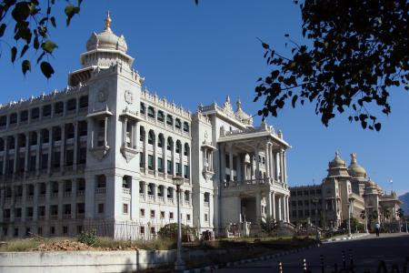 vikasa soudha, 议会 soudha, 班加罗尔, 印度, 政府, 建筑, 具有里程碑意义