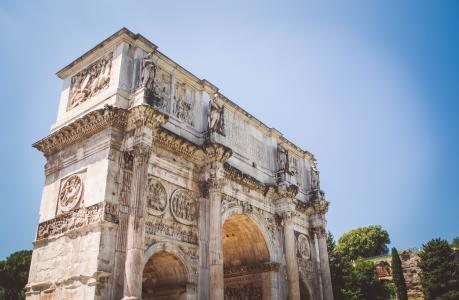 罗马, 康斯坦丁拱门, 古罗马圆形竞技场, 意大利, 资本, 罗马人