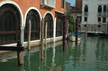 威尼斯, 运河, 拱门, 意大利, 水, 欧洲, 旅行