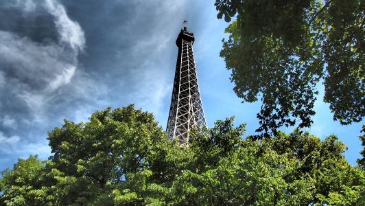 巴黎, 感兴趣的地方, 世纪展览, 天际线, 塔, 著名的地方, 埃菲尔铁塔