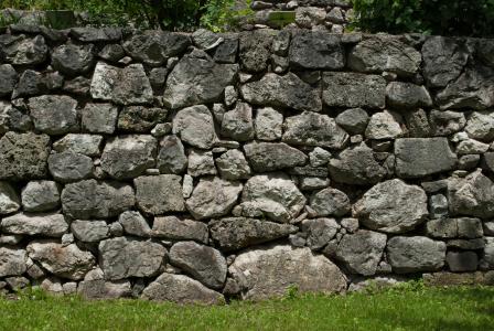 石头墙, 墙上, 花园, 自然, 纹理, 天然石材, 石头的纹理