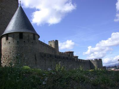 卡尔卡松, 中世纪, 中世纪的城堡
