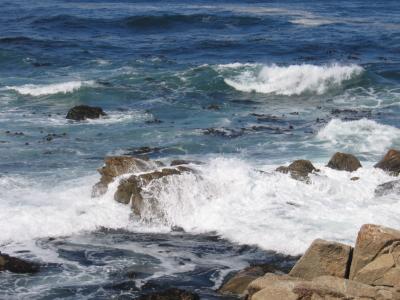 海洋, 岩石, 风光, 户外, 网上冲浪, 视图, 波