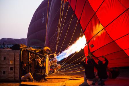 缅甸, 蒲甘, 热风气球