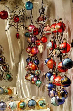 装饰, 圣诞节, 碗, 颜色, 圣诞市场