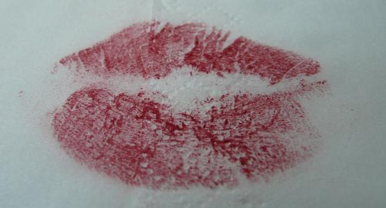 吻, 吻嘴, 嘴唇, 爱, 浪漫, 红色, 转载