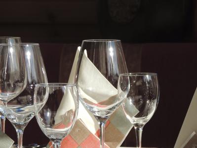 葡萄酒杯, 玻璃, 透明, 清除