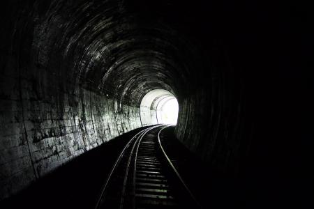 隧道, 火车, 铁路, 运输, 跟踪, 线