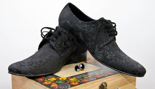 鞋子, 按钮, 新郎, 形状, 鞋类, 黑色, 创意