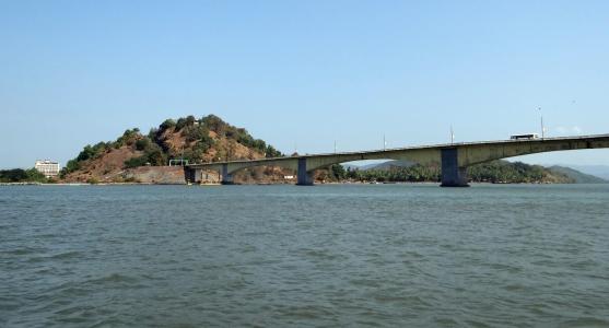 卡利河, 桥梁, 河口, 小山, 加尔瓦尔, 印度