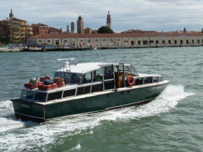 威尼斯, 通道, 小船, 游客, 船舶