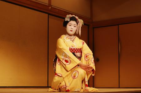 日本, 剧院, 和服, gueisha, 场景, 歌舞伎, 日本文化