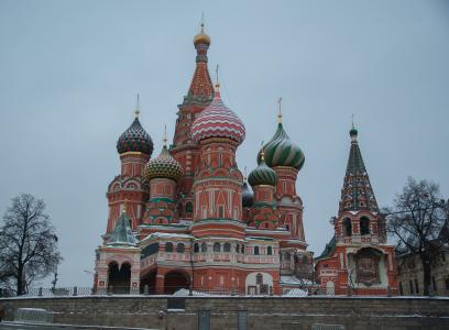莫斯科, 圣瓦西里大教堂, othodoxe, 红场, 建筑, 历史, 天空
