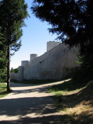 城堡的墙壁, 城堡, 布尔戈斯, 西班牙