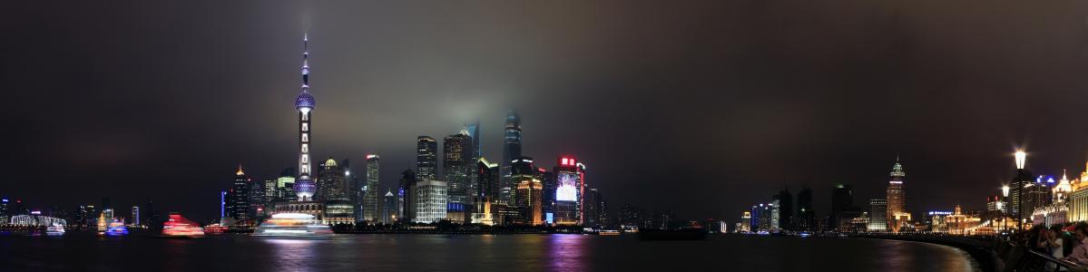 中国, 上海, 城市, 旅行, 具有里程碑意义, 城市景观, 建筑