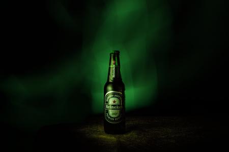 广告摄影, 喜力啤酒, 啤酒, 酒精, 饮料, 瓶, 啤酒的酒精