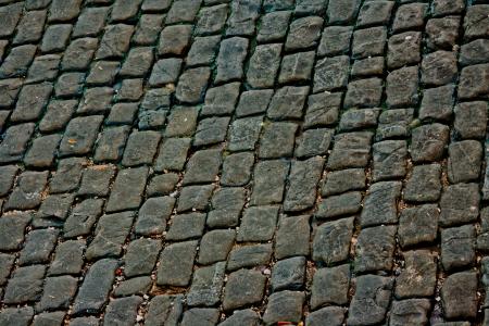 鹅卵石, 石头地板, 道路, 路面, 模式, 街道, 人行道上