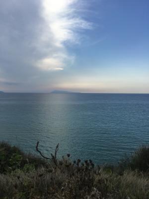 科孚岛, 希腊, 假日, 海, 夏季, 悬崖, 天空