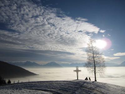 海雾的, 十字架, 首脑会议, 山脉