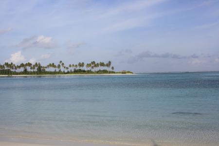 马尔代夫, 岛屿, 爱, 天堂