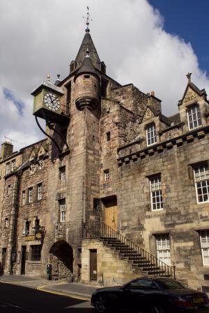收费, 出版社, 皇家一英里, 旧城, 具有里程碑意义, 爱丁堡, 苏格兰