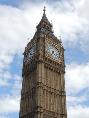 大笨钟, 伦敦, 手表, 天空, 建筑, 高度, 建设