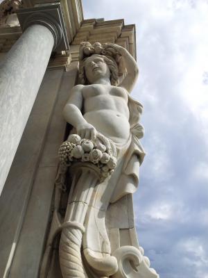 雕像, 大理石, 意大利, 那不勒斯