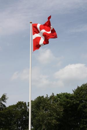 丹麦国旗, dannebrog, 国旗, 丹麦语, 丹麦, 天空, 红色