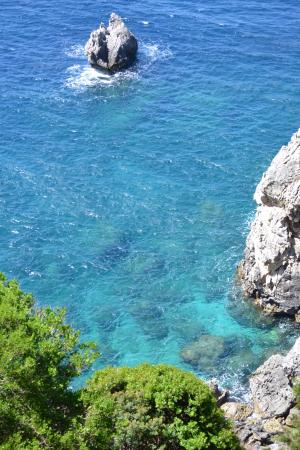 科孚岛, 希腊, 海洋, 海, 自然, 海岸线, 岩石-对象