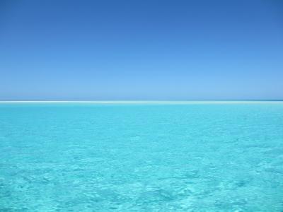 海滩, 蓝色的水, 海洋, 天堂, 海, 热带, 蓝色