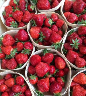 草莓, 草莓, 篮子草莓, 市场, 多汁, 食品, 浆果