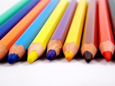 铅笔, 彩虹, 彩色的铅笔, 多颜色