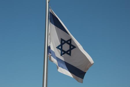国旗, 以色列, 大卫之星, 提升机, 爱国者, 骄傲, 爱国主义