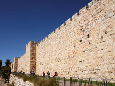 耶路撒冷, 城墙, 固定, 墙上, 以色列, 圣城, 城市
