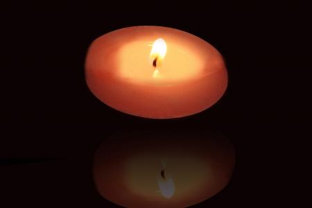 小圆蜡烛, 蜡烛, 蜡烛, 光, 气氛, 浪漫, 浪漫