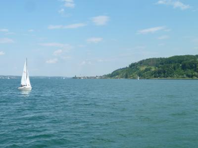 帆, 康斯坦茨湖, 瑞士, 水, 水上运动, 夏季, 蓝色