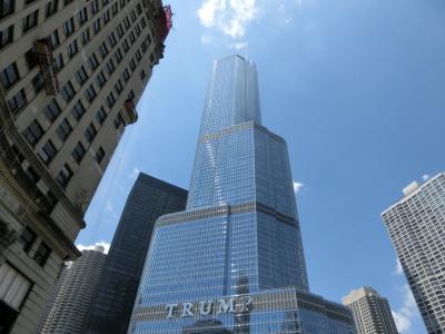 芝加哥, 特朗普, 美国, 美国, 美国, 感兴趣的地方, 摩天大楼