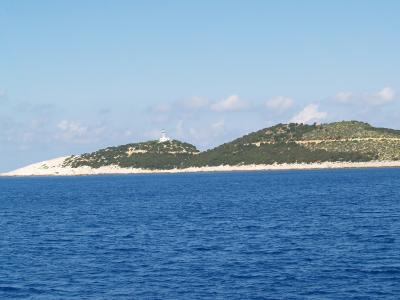 海岸, 海, 蓝色, 希腊, 岛屿