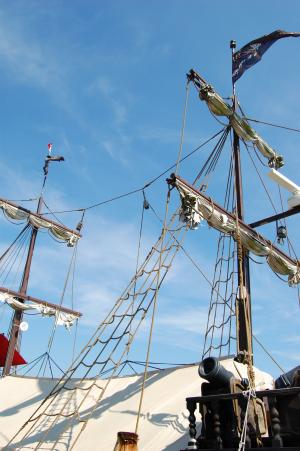 帆船, 索具, 桅杆