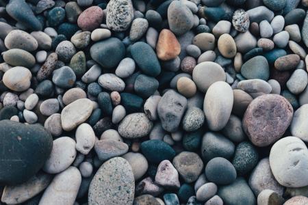 石头, 鹅卵石, 岩石, 海岸, 卵石, 岩石-对象, 自然